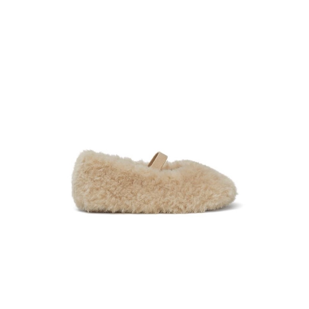 Limited Edition; Toddler Faux Fur Mary Janes